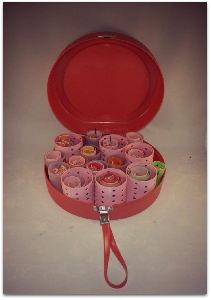 retro cosmetics haarrollers