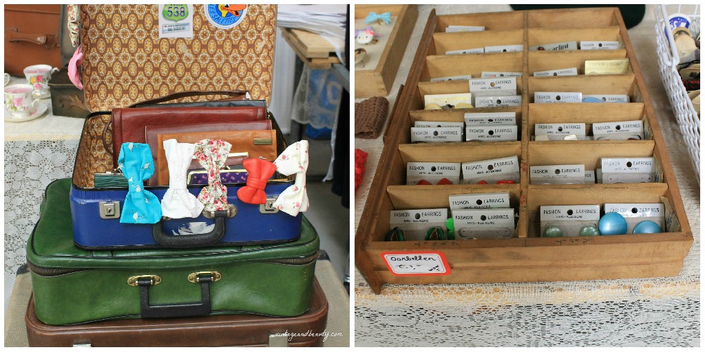 vintage beauty beurs collage de meisjes van willem