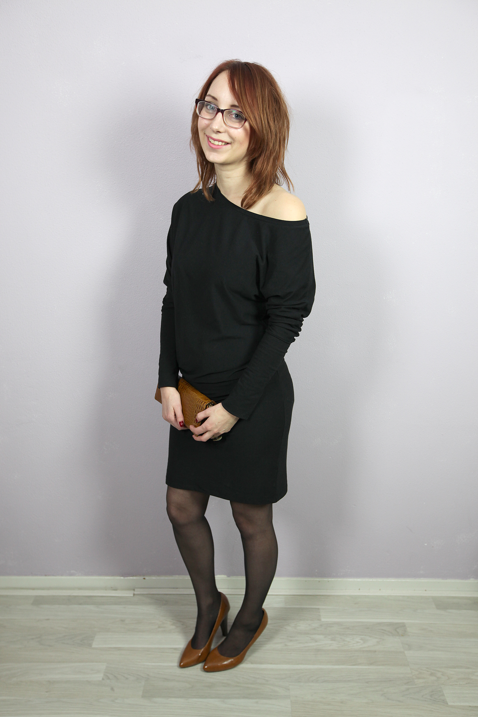 Dag pit Beschrijven Outfit: De perfecte zwarte jurk is van bamboe - vintageandbeauty.com