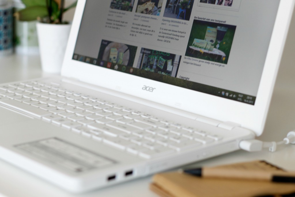 witte laptop- acer aspire laptop