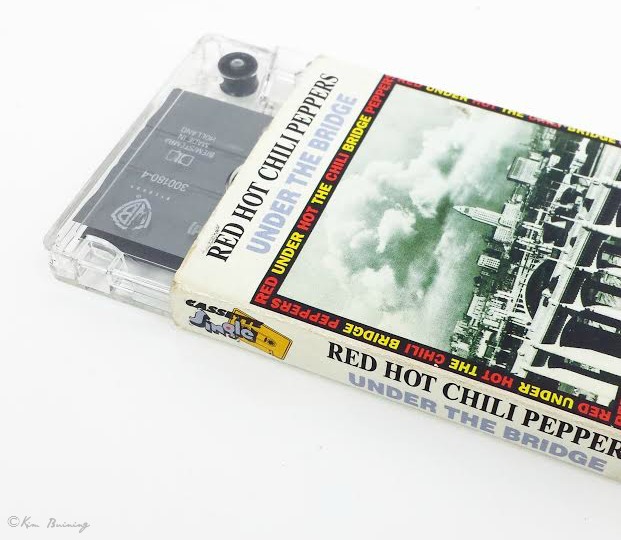 red hot chili peppers- RHCP - pop rock - kim buining - cassetebandje -casette